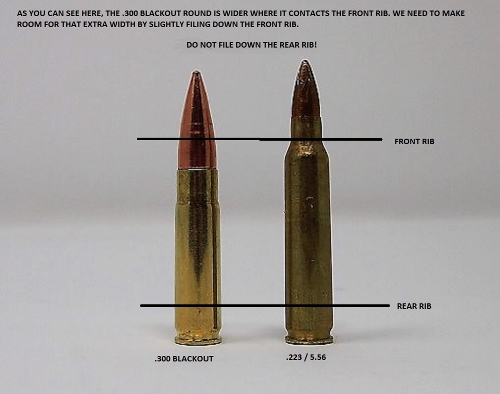 Will the CompMag work with .300 Blackout or other rounds? - CompMag